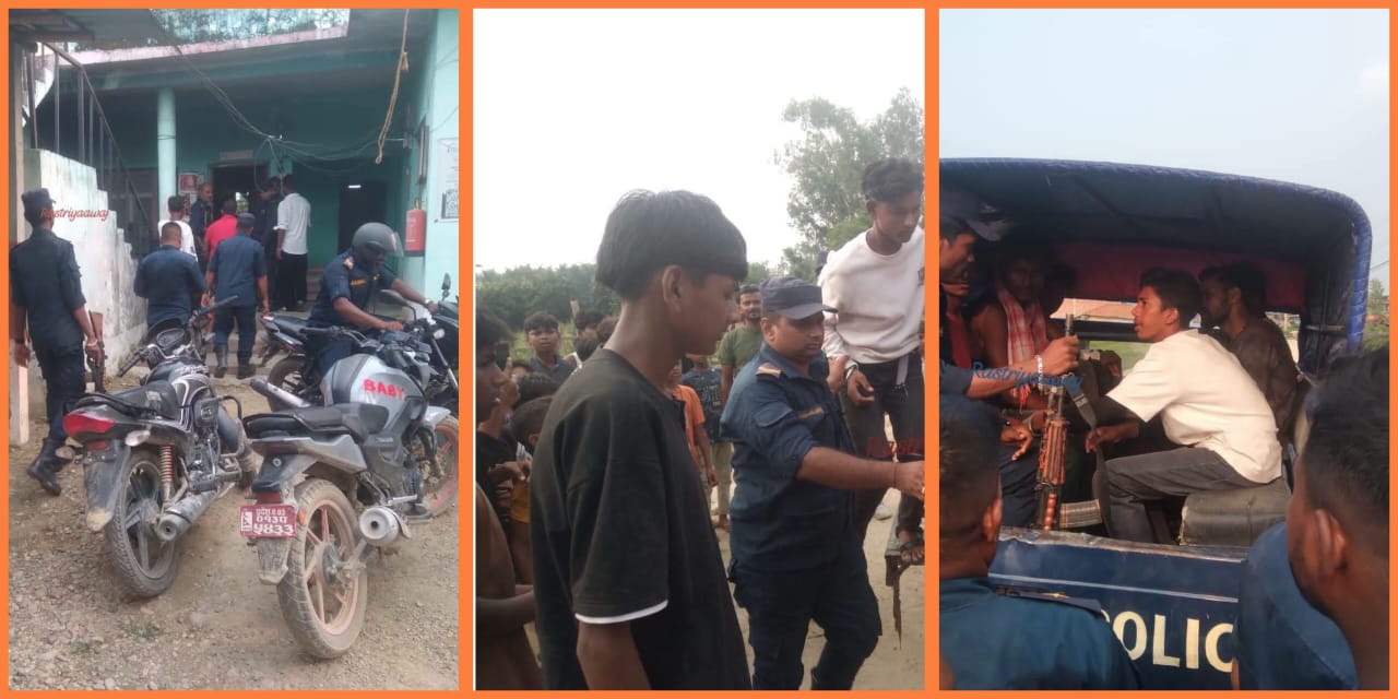 धनुषामा चोरीका मोटरसाइकल बरामद, अनुसन्धानका लागि ७ जना नियन्त्रणमा